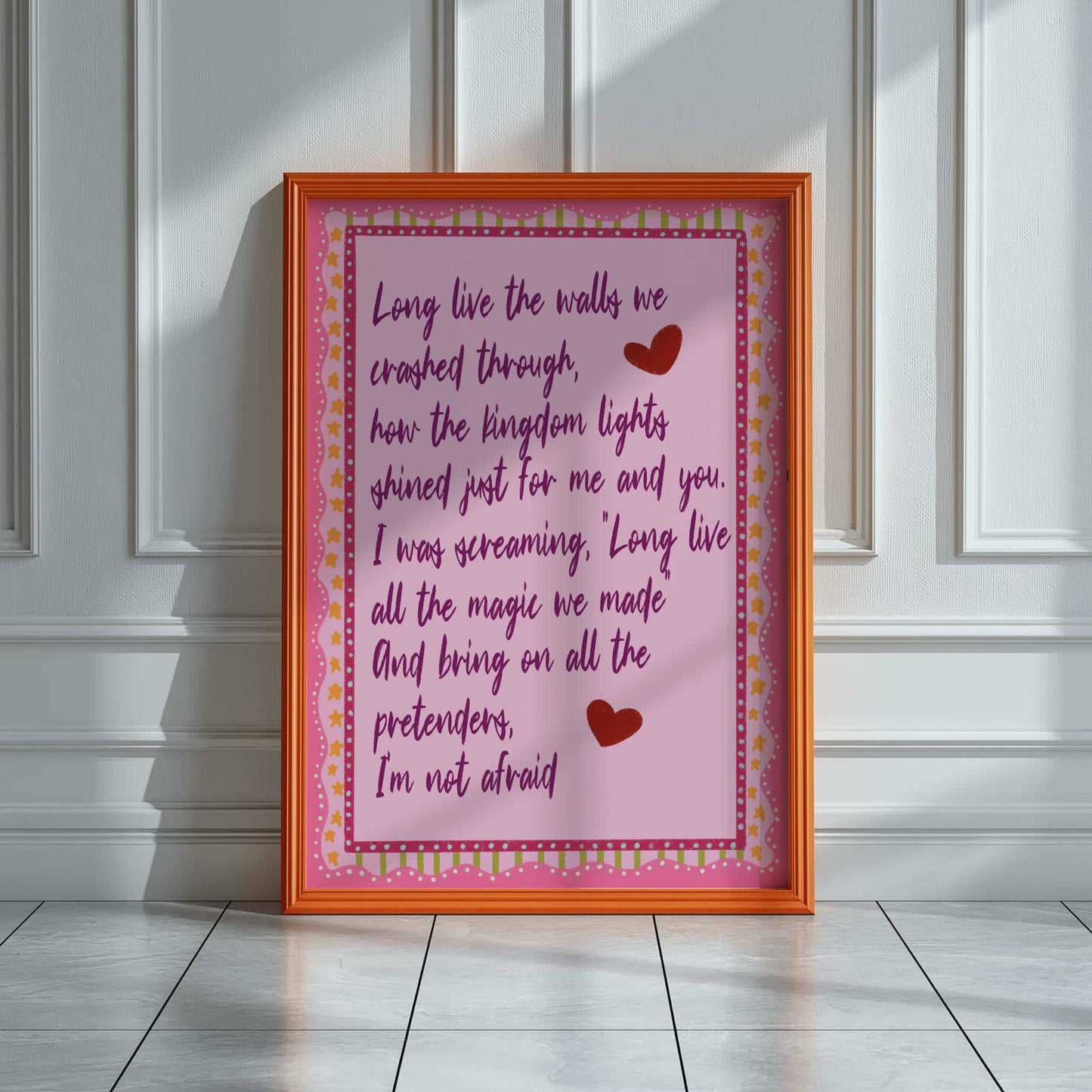 Taylor Swift - Long live A3 Print