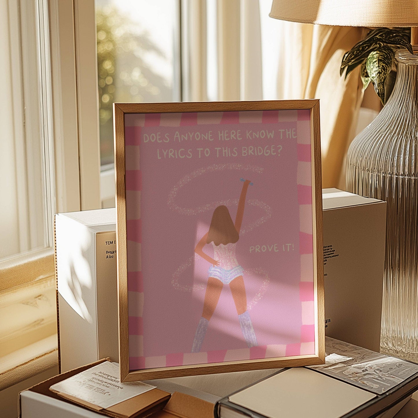 Taylor Swift - Cruel Summer Pink - A3 Print