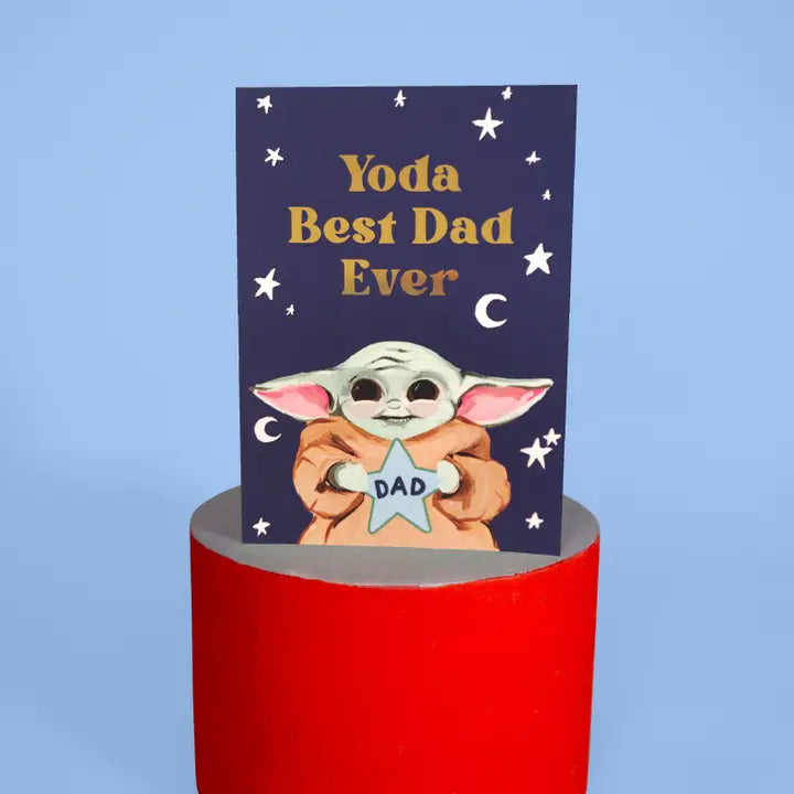 Eleanor Bowmer - Yoda Best Dad Ever Card