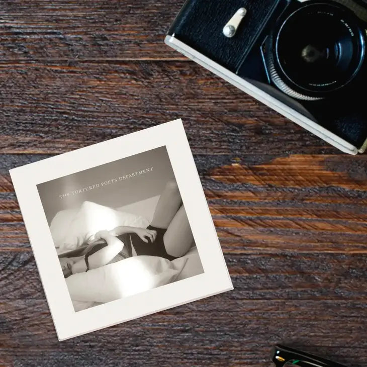 The Tortured Poets Department Taylor Swift Ceramic Album Coaster