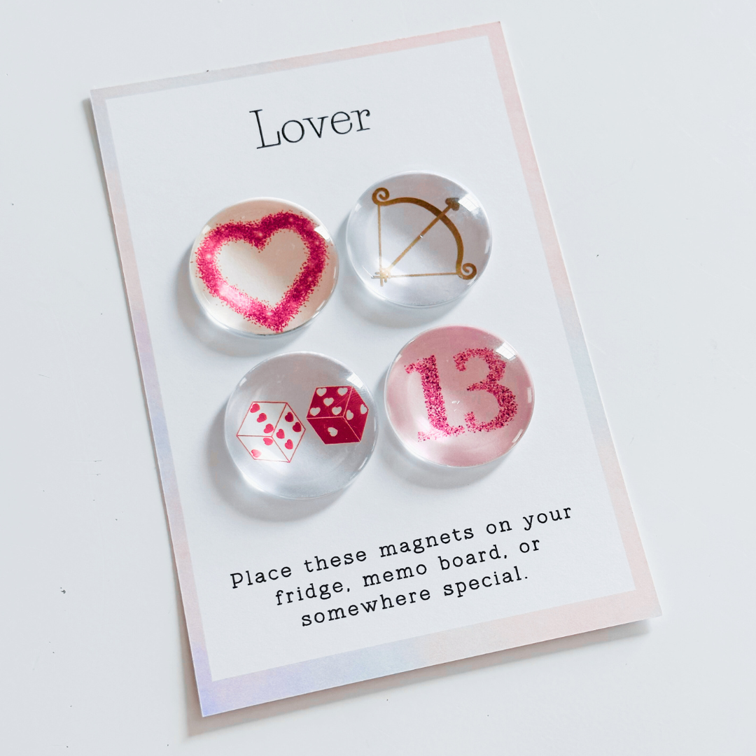 Lover Era - Glass Magnet Set