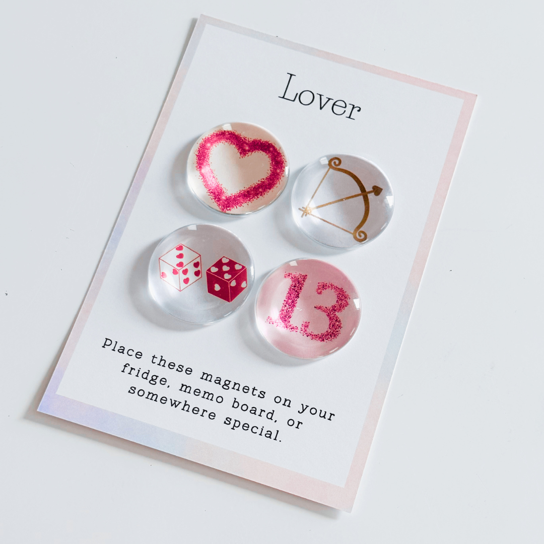 Lover Era - Glass Magnet Set