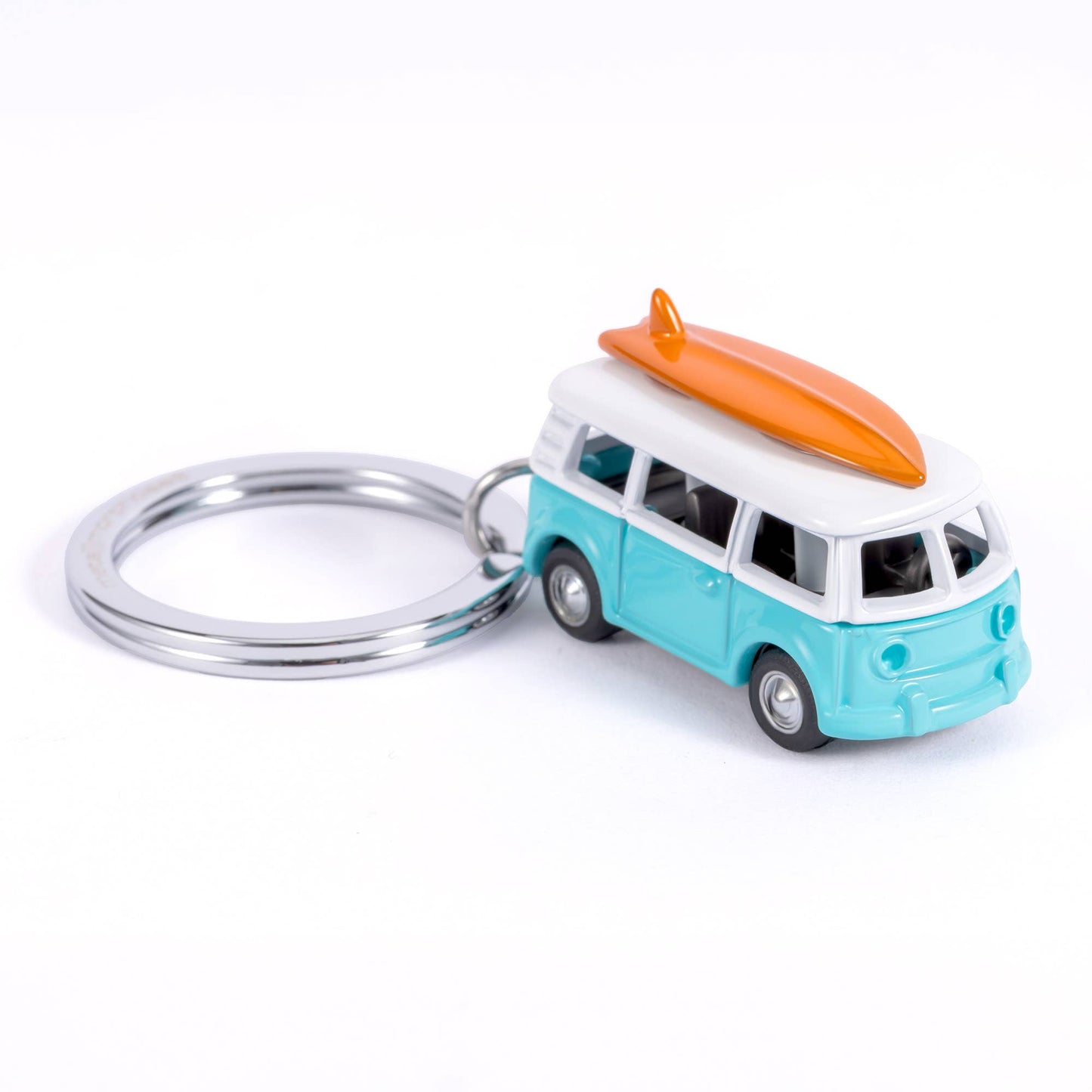 Metalmorphose Keyring Blue & Orange Surfer Van Keyring