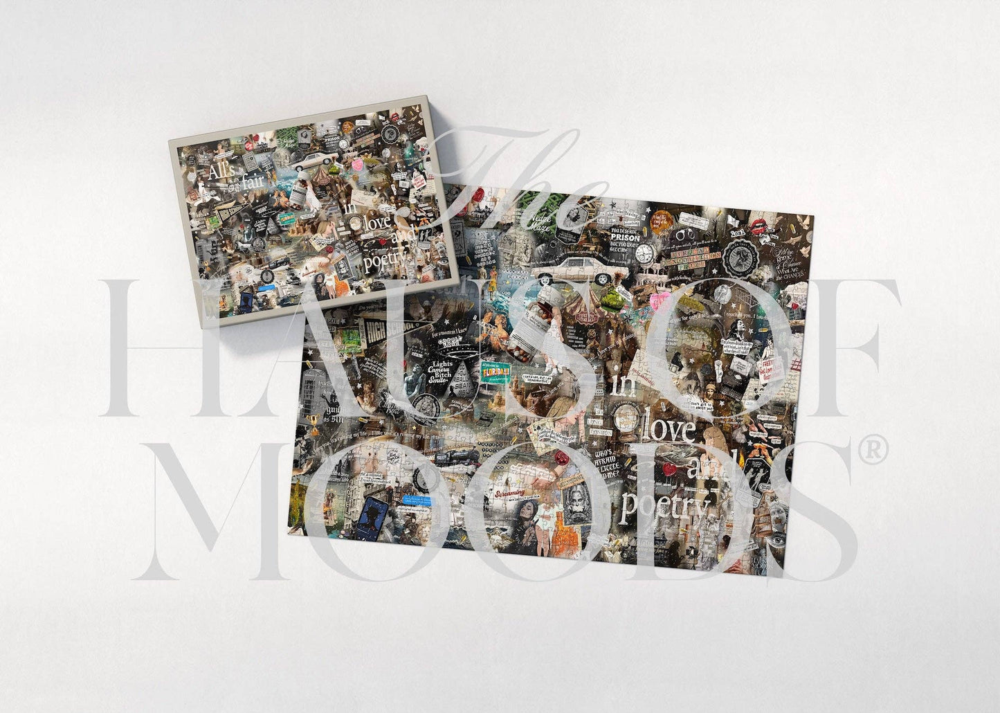 1,000 Piece Taylor Swift Tortured Poets Era Lyrics & Easter Eggs Puzzle©