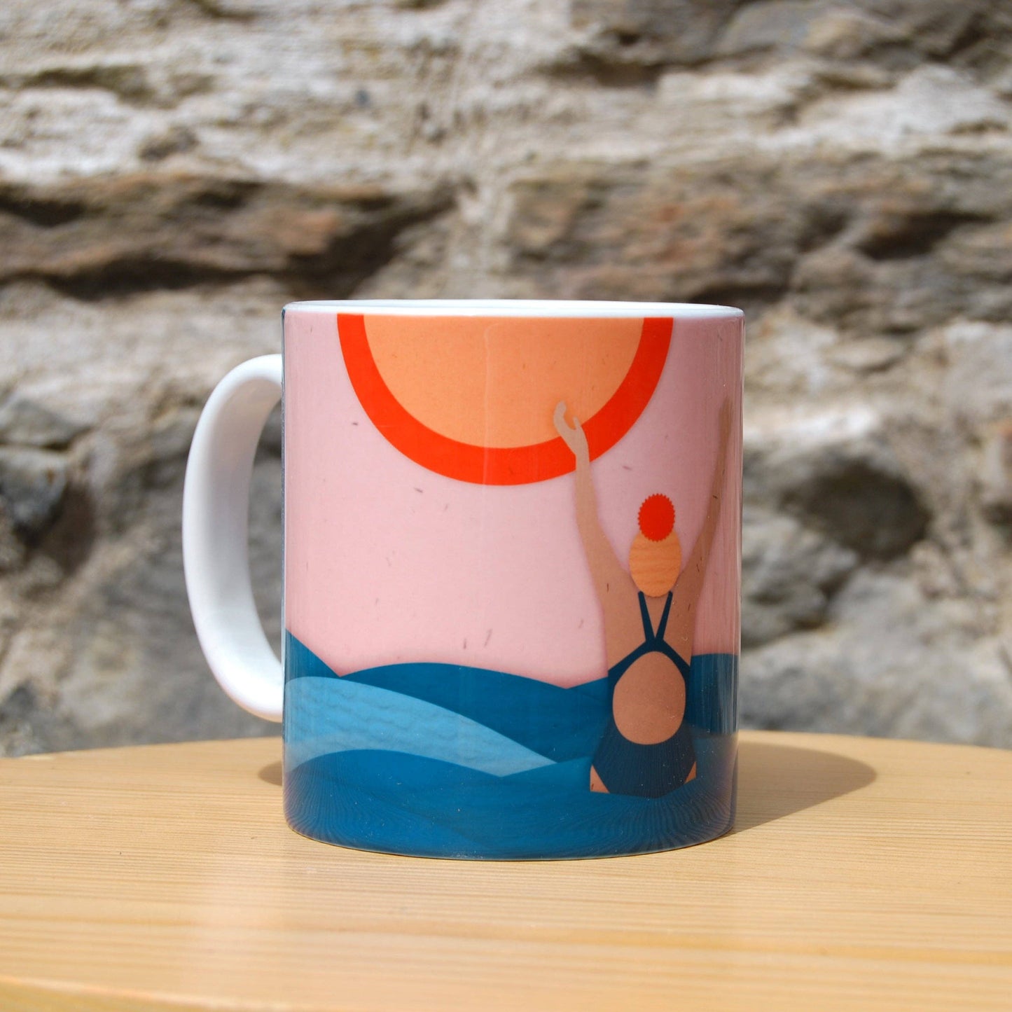 Wild Swimming Waves | Mug