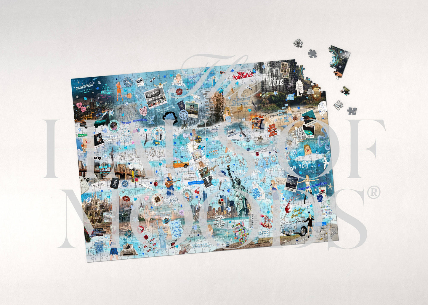 1,000 Piece Taylor Swift 1989 Era Lyrics & Easter Eggs Jigsaw Puzzle©