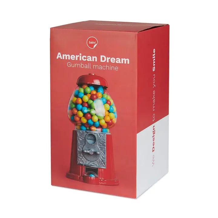 Chewing Gum Machine - The American Dream - Red 28 cm