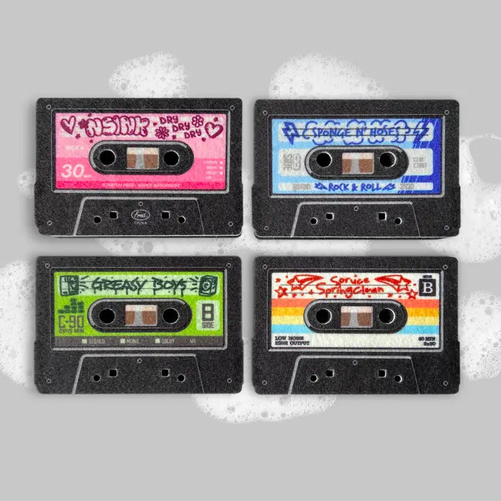 Sponges - Mix Tapes Set of 4