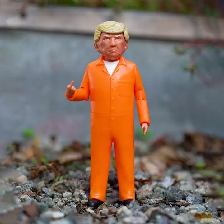 Trump In Prison Action Figure