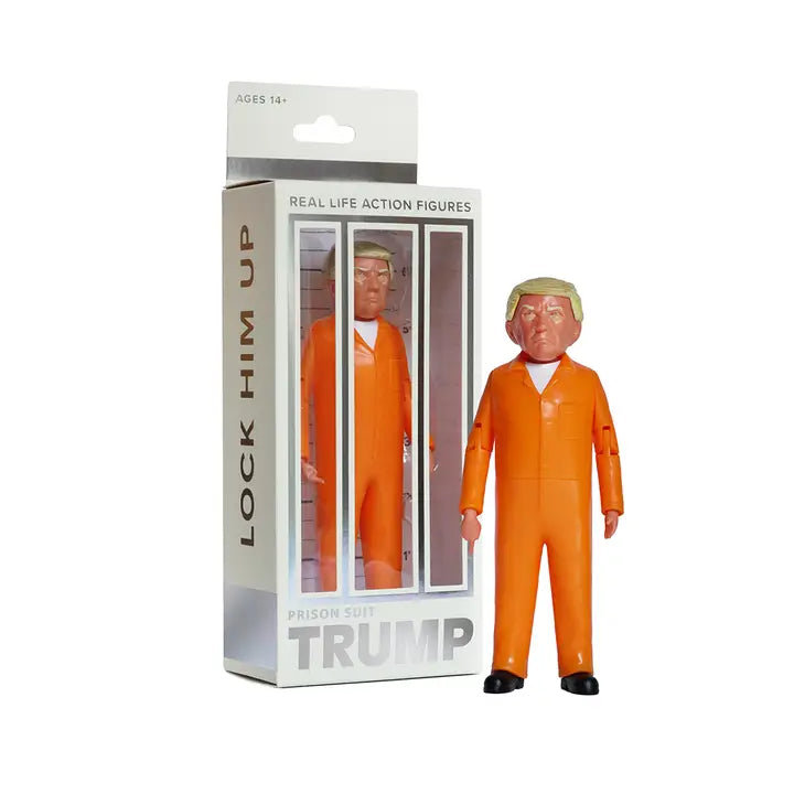 Trump In Prison Action Figure