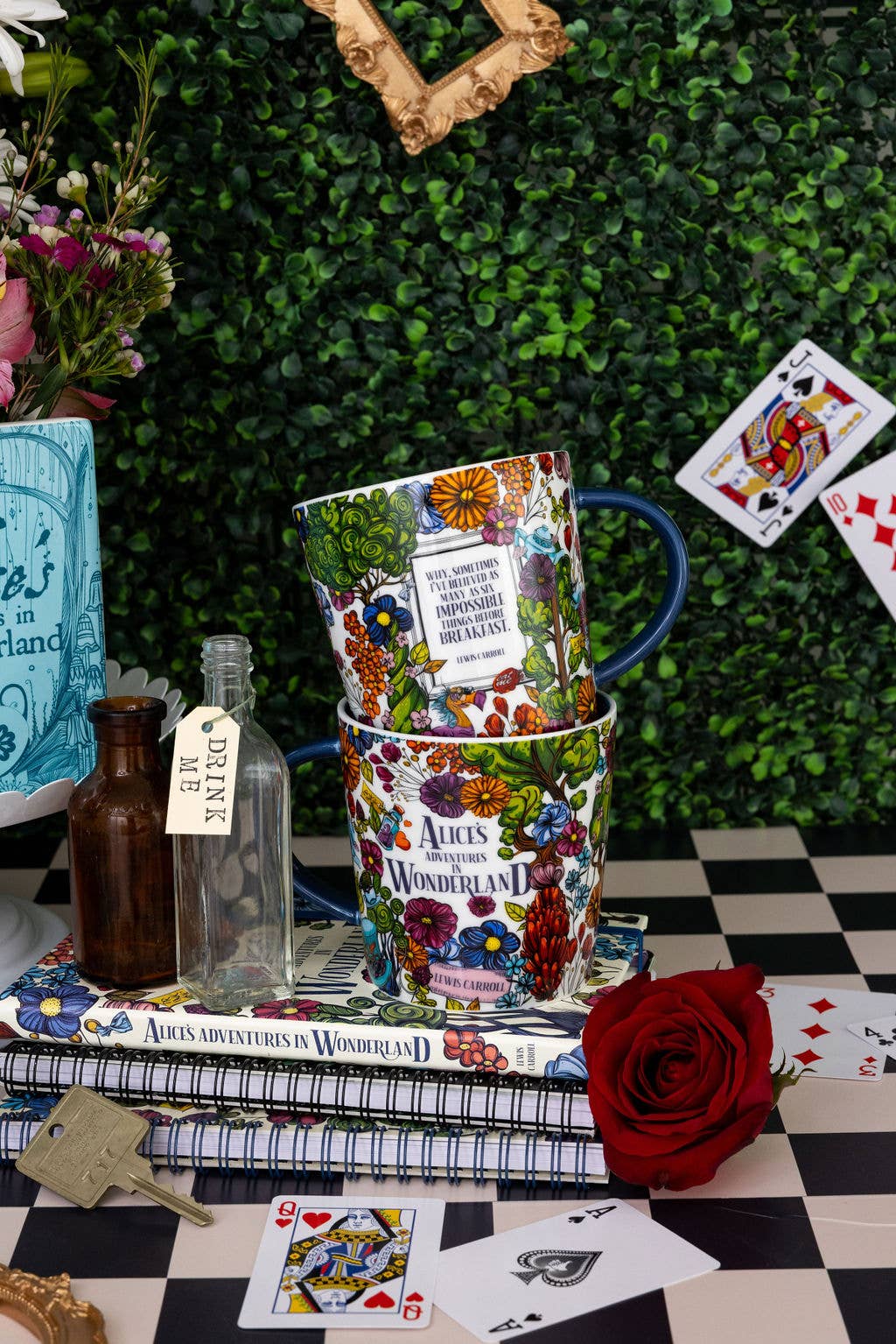Ceramic Mug - Alice in Wonderland - Floral Nonsense