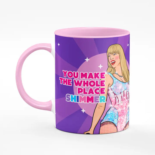 Taylor Swift - Shimmer Pink Ceramic Mug