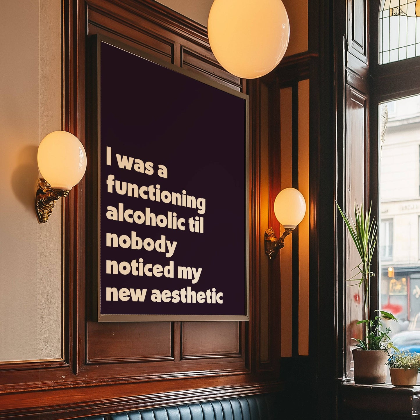 Functioning alcoholic - TTPD - A3 Print