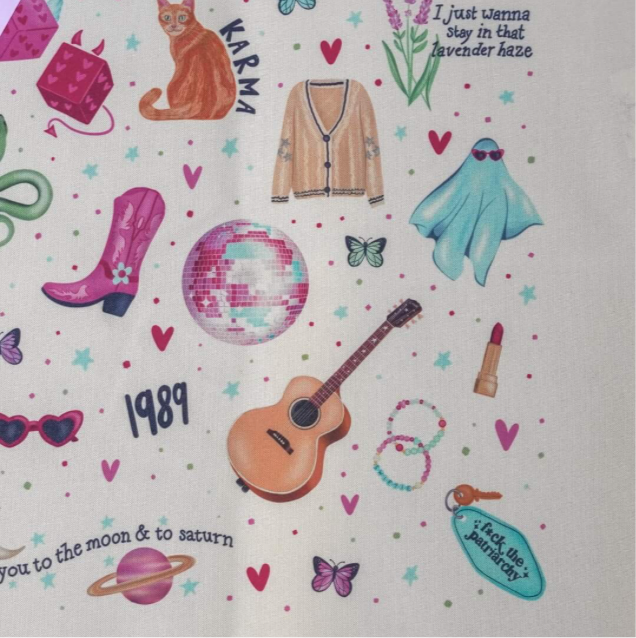 Swiftie Natural Tote Bag