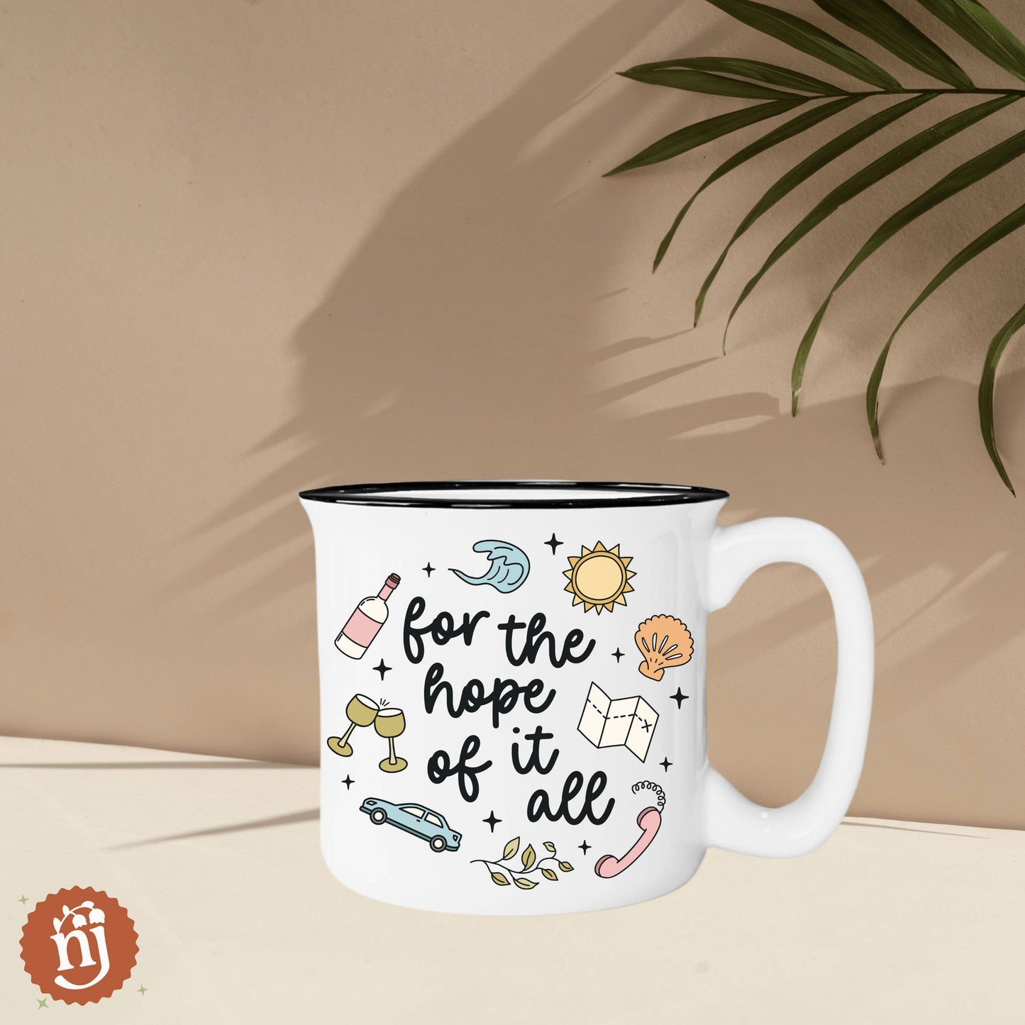 PREORDER - Taylor Inspired for the Hope of It All Ceramic Campfire Mug