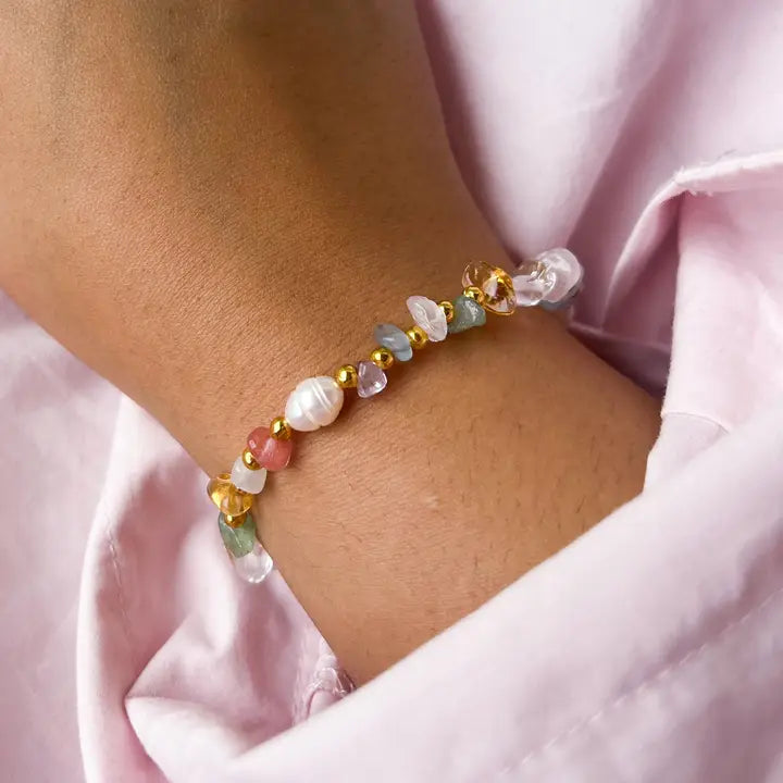 Crystal Beaded Bracelet - Various