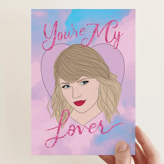 Taylor Swift Lover Valentine Card
