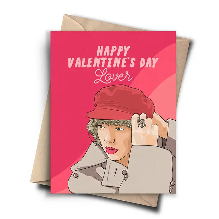 Taylor Lover Valentines Day Card