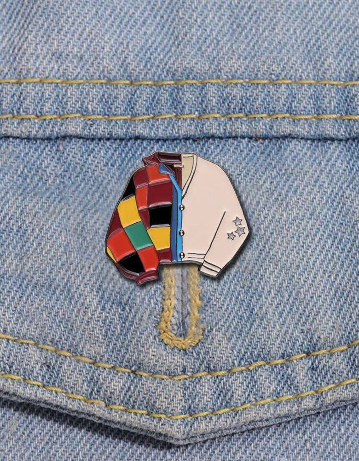 Taylor Swift Cardigan Enamel Pin