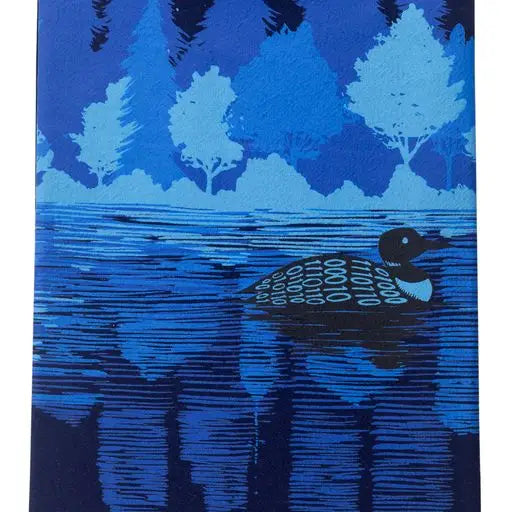 Heated Rivalry - Adam Turman Canadian Wolf Bird Tea Towel
