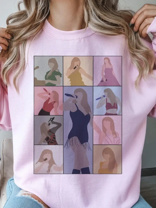 Taylor Concert Sweatshirt - Trending Pullover