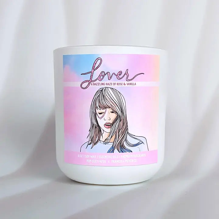 Taylor Swift Candle - Lover - 8 Oz (Vegan)