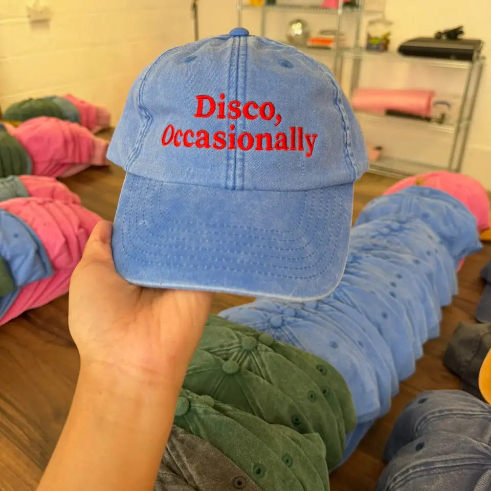 Disco Occasionally Baseball Cap