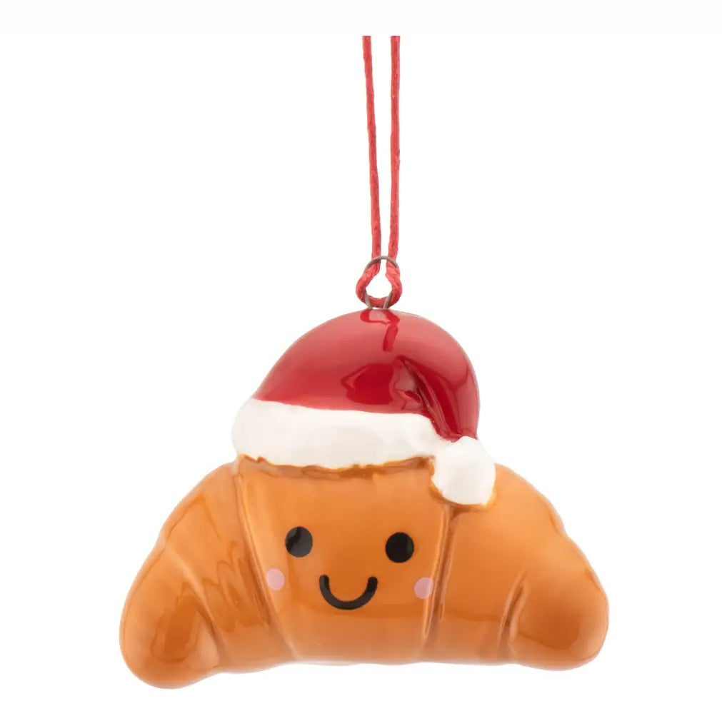 Croissant Shaped Ceramic Decoration