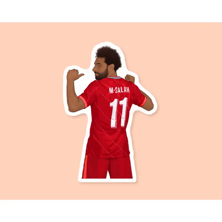 Mo Salah Liverpool Fc Vinyl Sticker