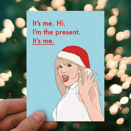 Taylor Swift Christmas Card