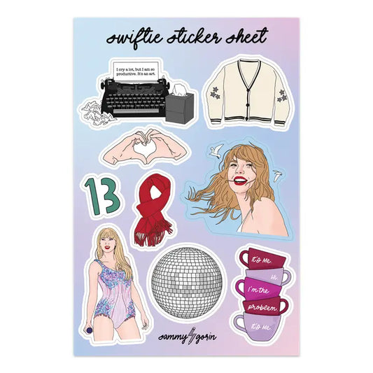 Large Swiftie Sticker Sheet