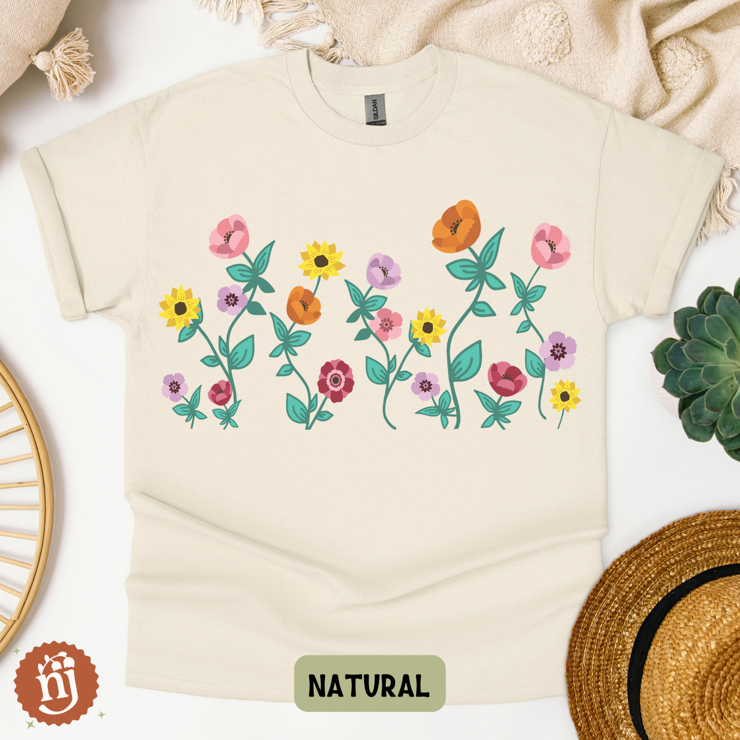 Taylor Swift Inspired Eras Tour Flowers T-Shirt