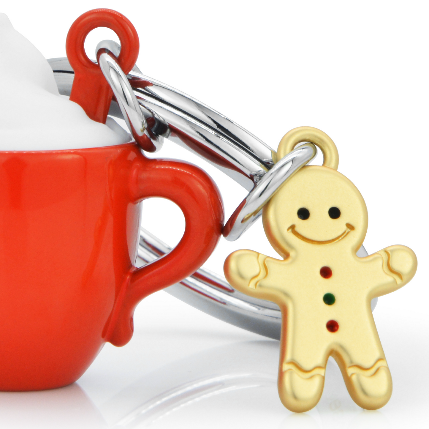 Metalmorphose Cosy Mug With Gingerbread Man Keyring