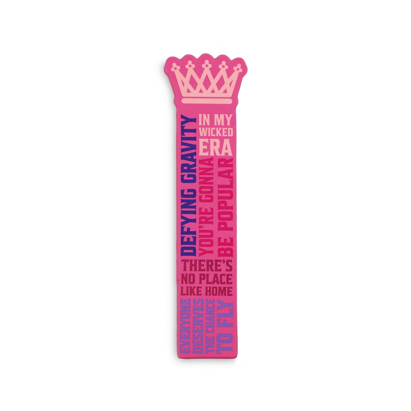 Wicked Bookmark - Crown (Pinks)