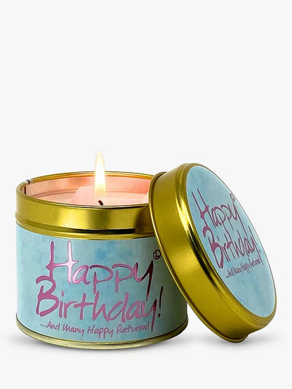 Lily-Flame Happy Birthday Scented Candle Tin 230g