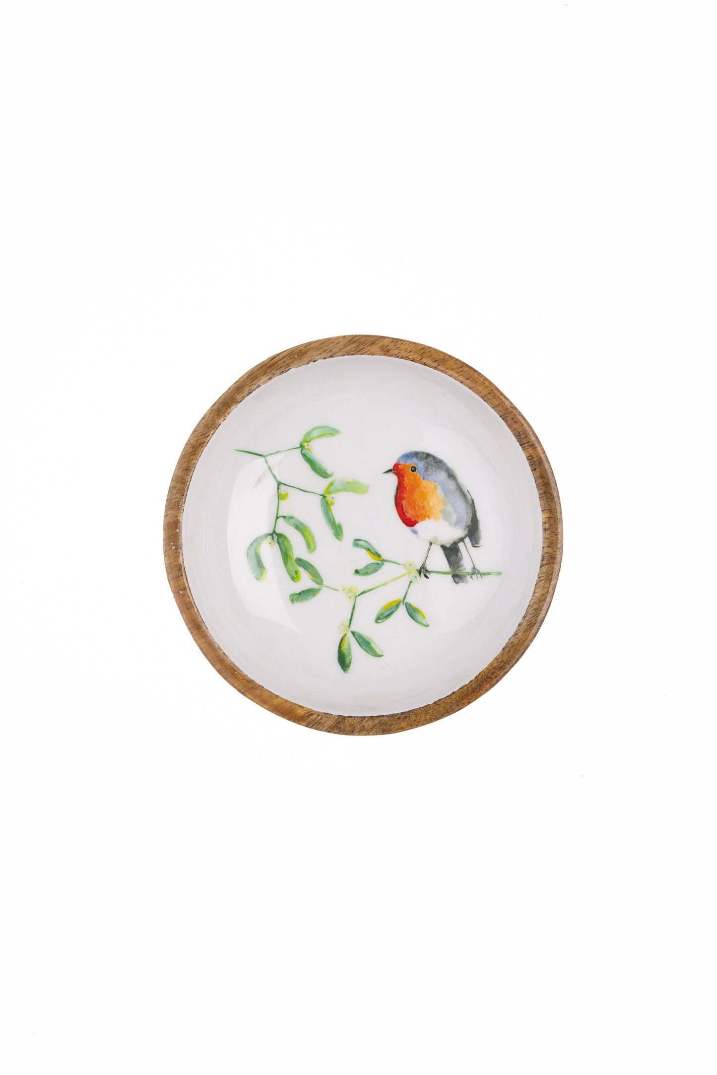 Mango Wood Robin Bowl 20 Cm