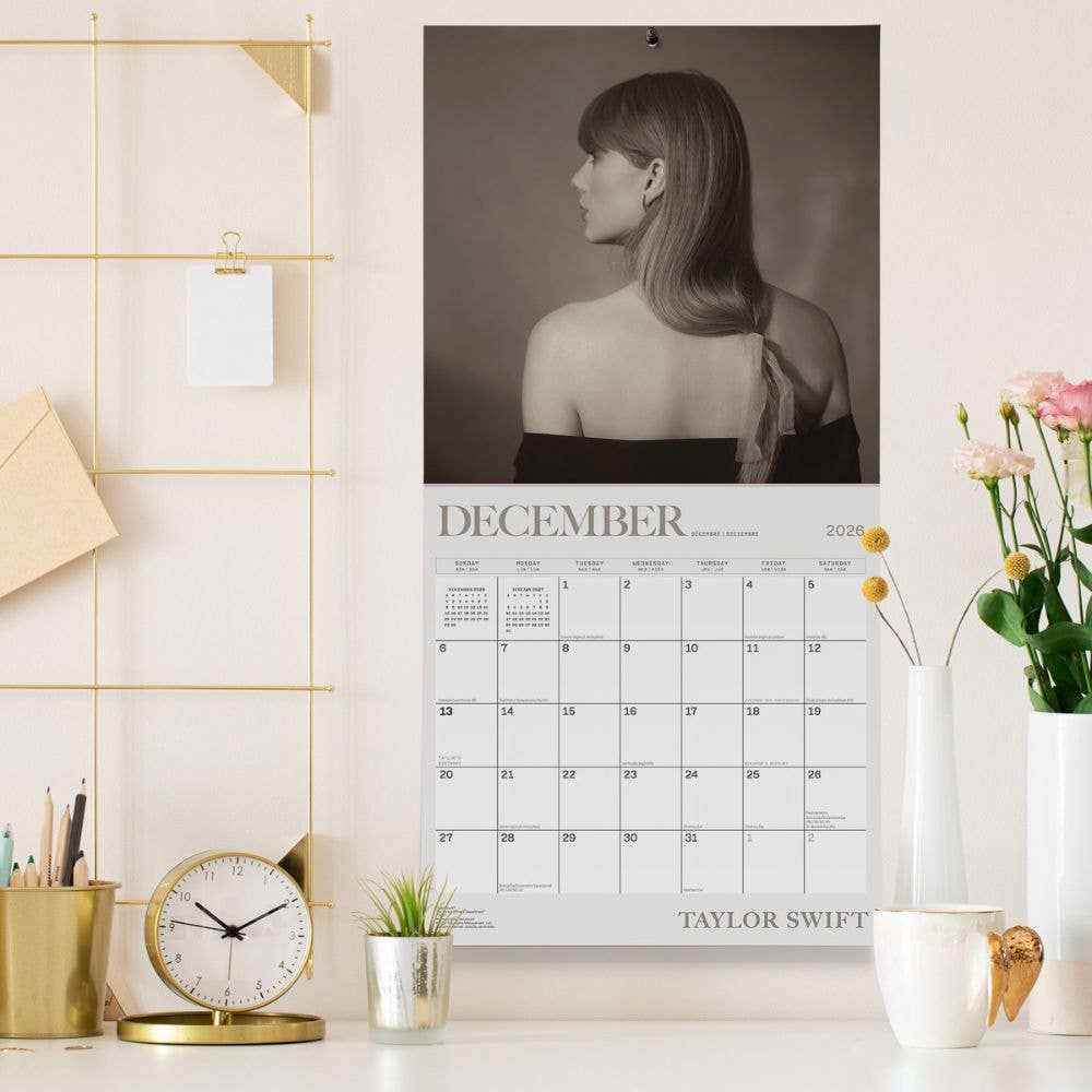 Taylor Swift 2026 Square Calendar