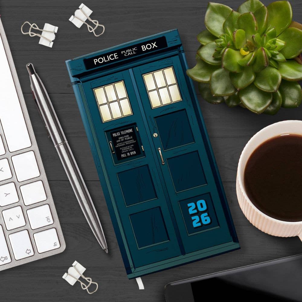 DOCTOR WHO 2026 SLIM DIARY