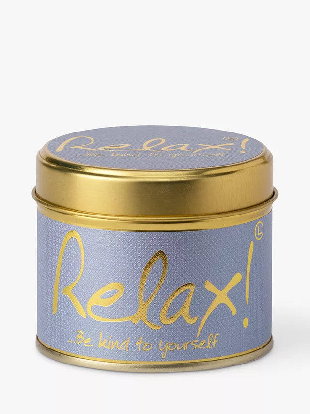 Lily-Flame Relax Scented Candle Tin 230g