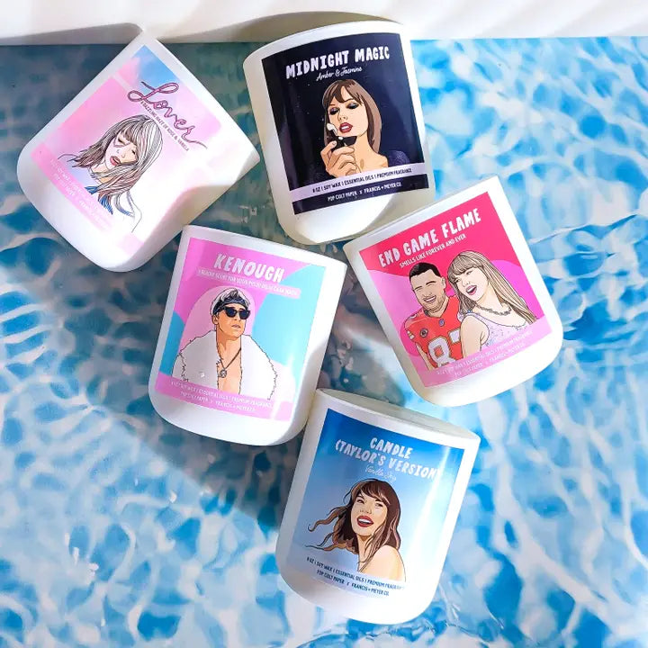 Taylor Swift Meme Candle - 8 Oz (Vegan)
