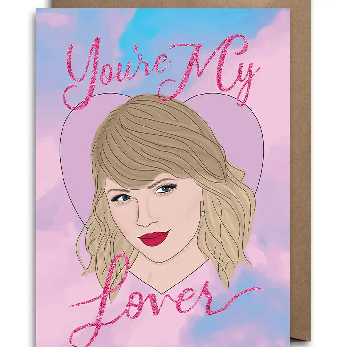 Taylor Swift Lover Valentine Card