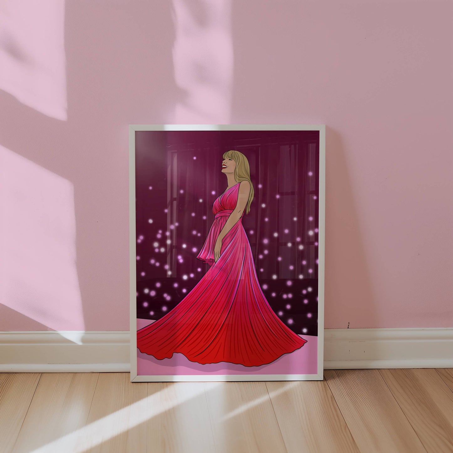 A3 Taylor Swift Surprise Song Eras Illustrated Print