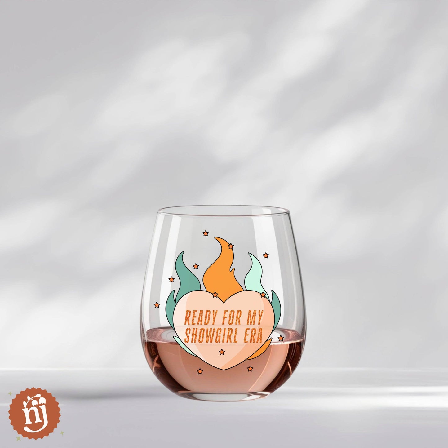 Taylor Swift TS12 Ready for My Showgirl Era Wine Glass - " Choices