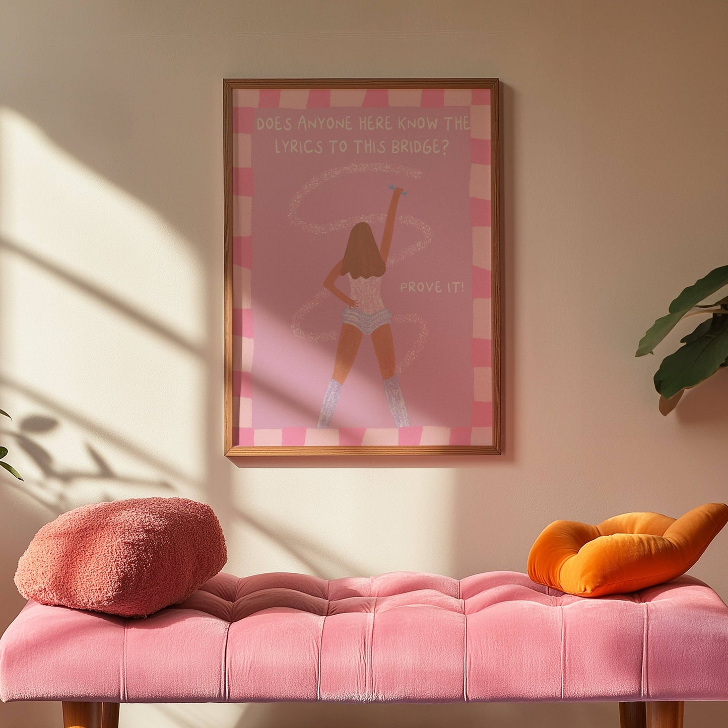 Taylor Swift - Cruel Summer Pink - A3 Print