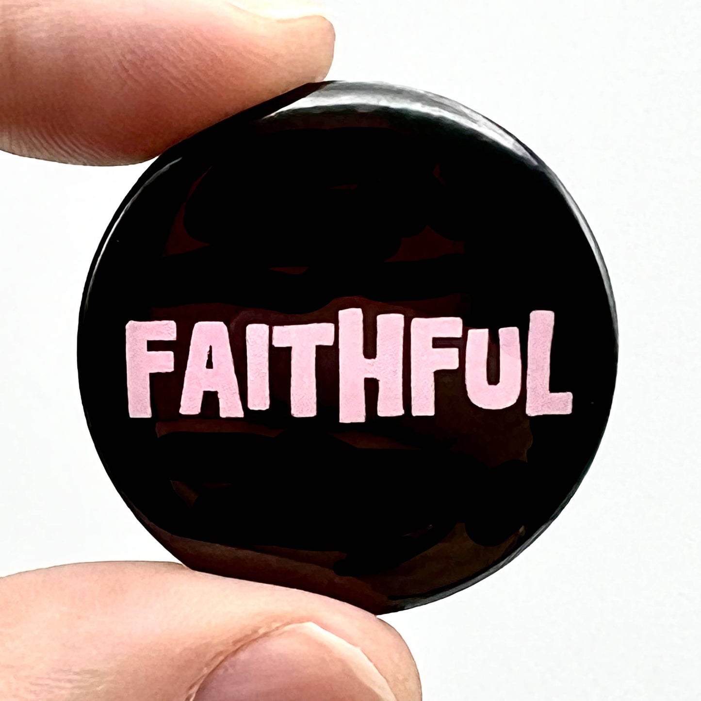 Traitors Faithful Button Pin Badge