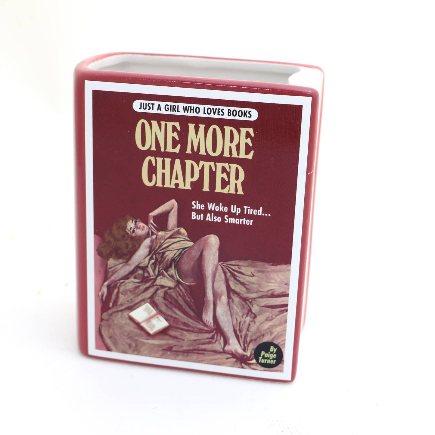 One More Chapter Book Vase/Pencil Holder