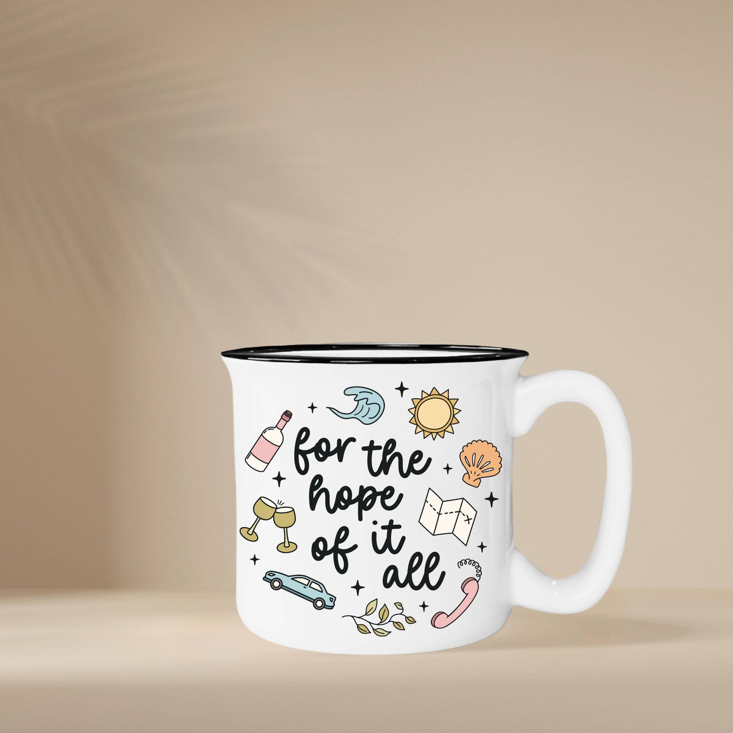 PREORDER - Taylor Inspired for the Hope of It All Ceramic Campfire Mug