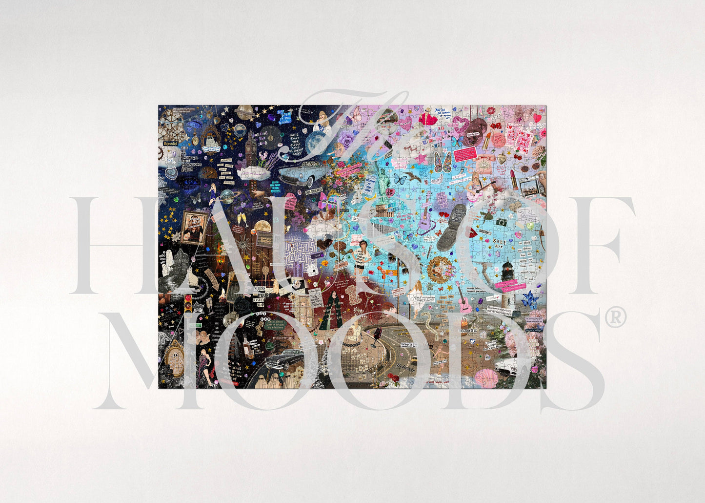 1,000 Piece Taylor Swift The Eras Tour Lyrics & Easter Eggs Puzzle ©v