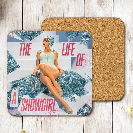 Showgirl Inspired Cork Coaster - Swimsuit