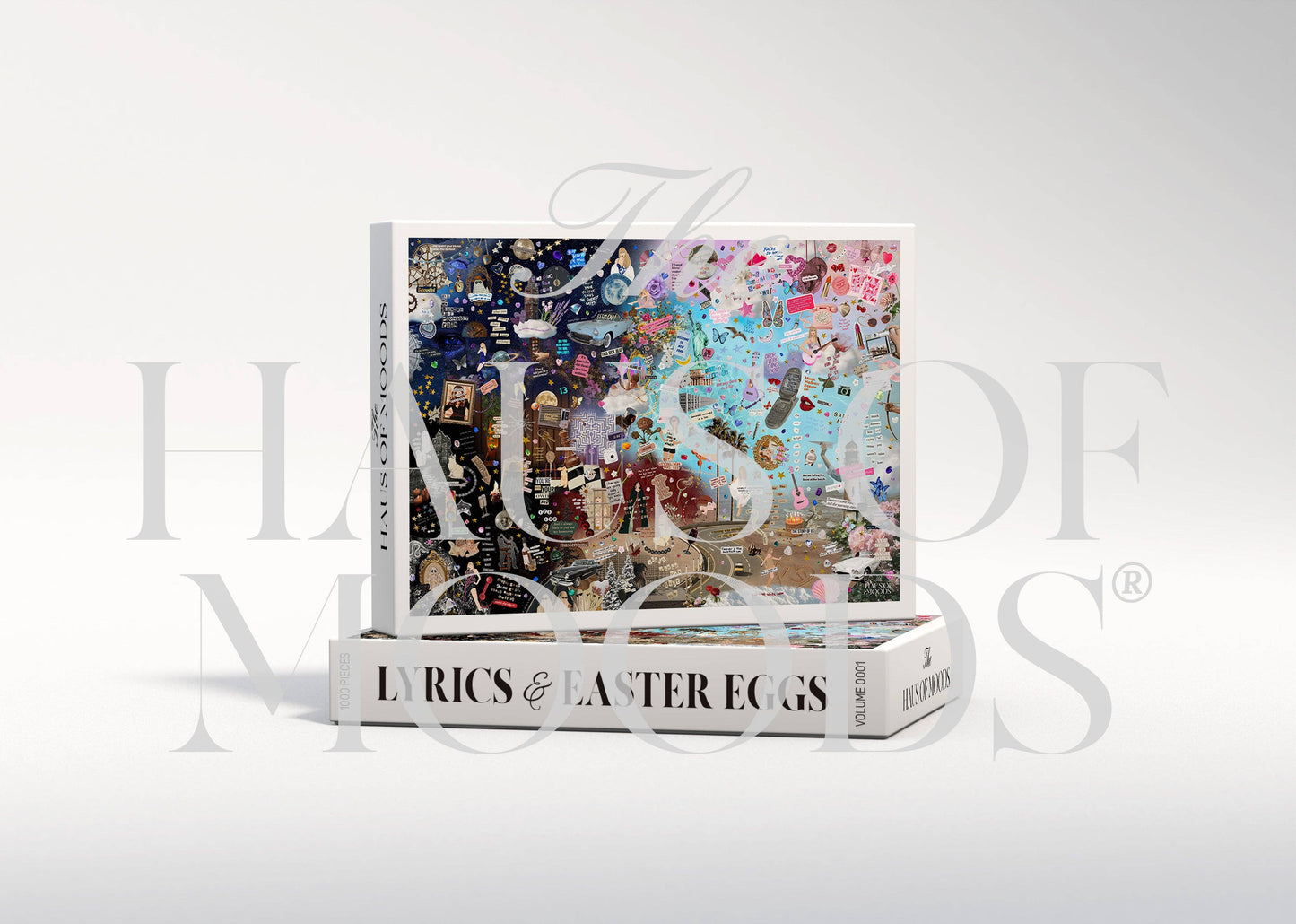 1,000 Piece Taylor Swift The Eras Tour Lyrics & Easter Eggs Puzzle ©v